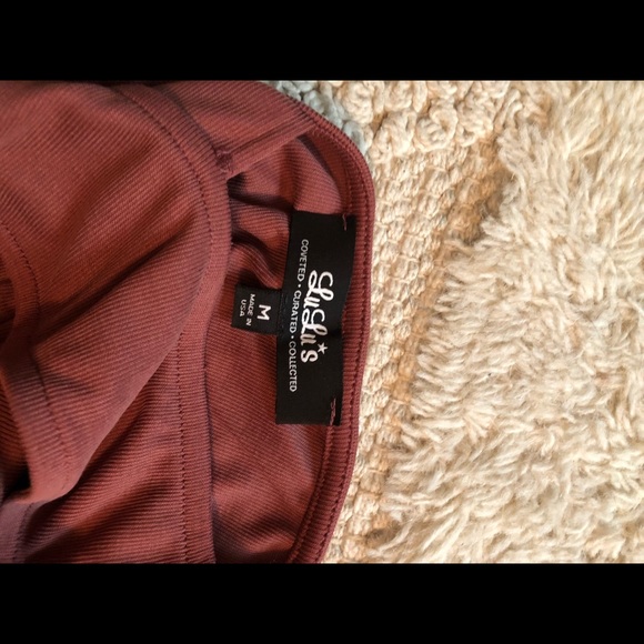 Lulu’s Fifth Avenue Rusty Rose Maxi Dress - Picture 6 of 6